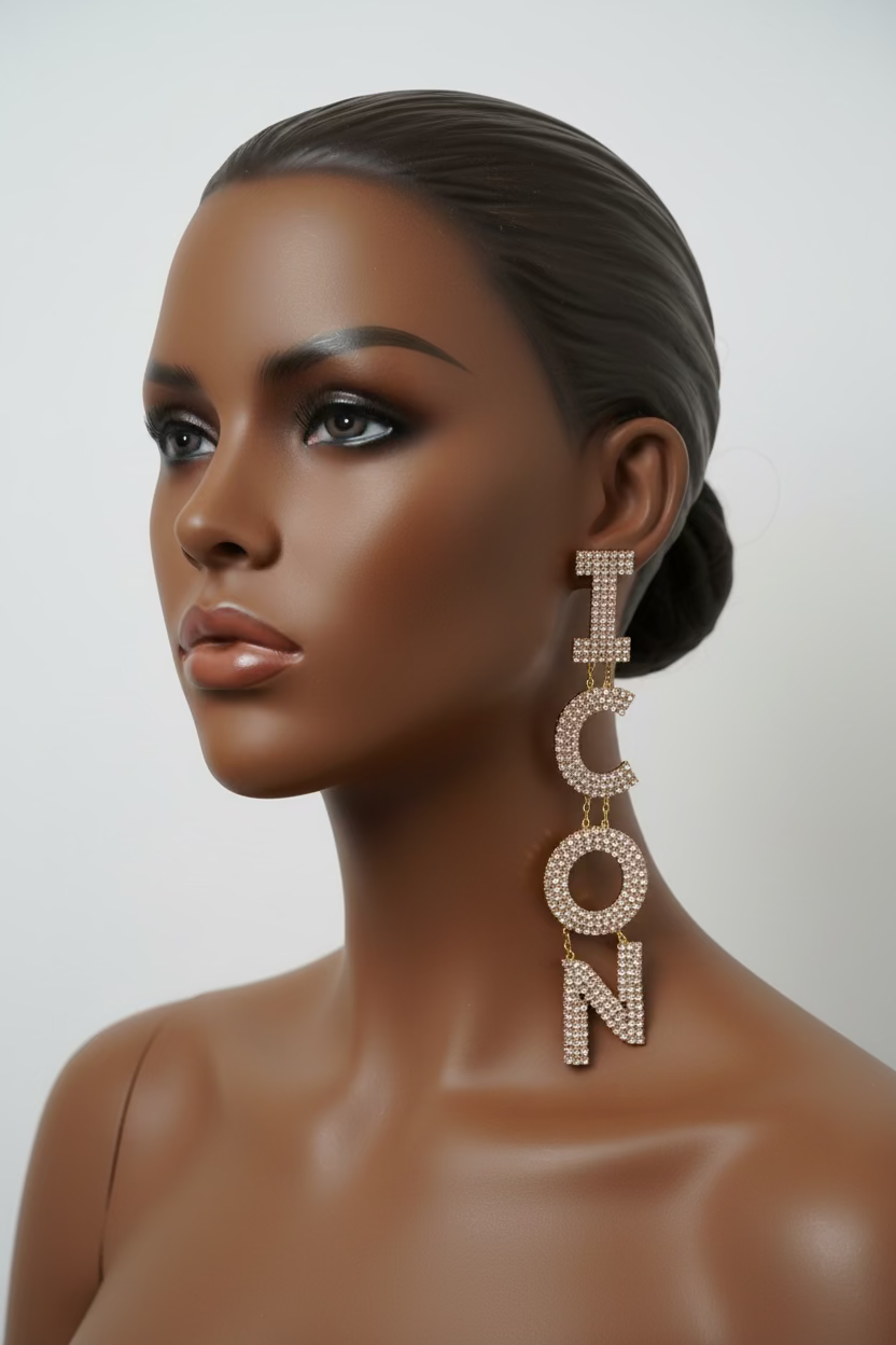 ICON Bling Statement Earrings