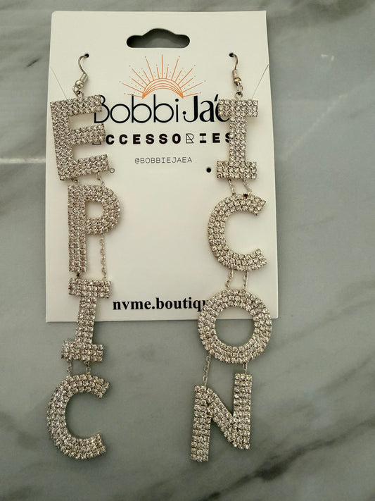 EPIC ICON Bling Statement Earrings