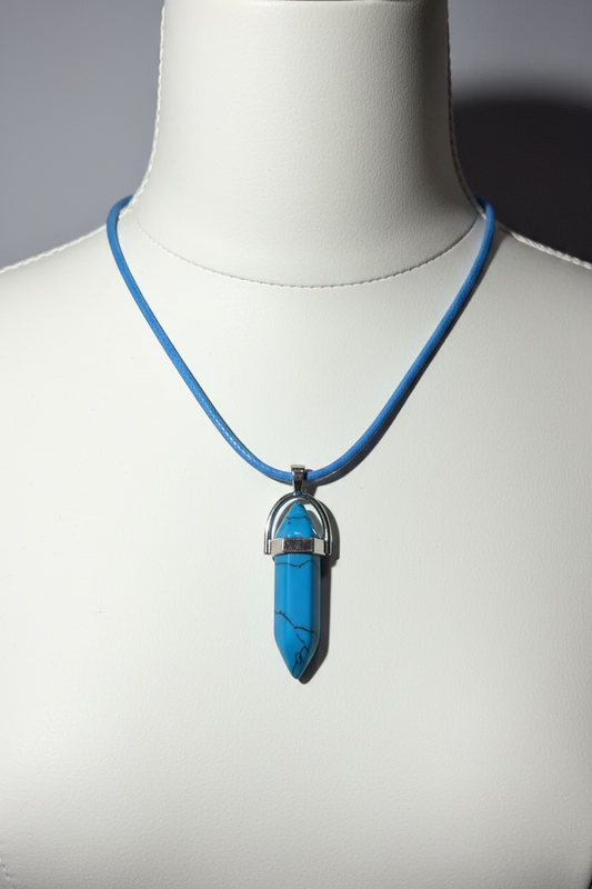 Turquoise Power Pendant Necklace