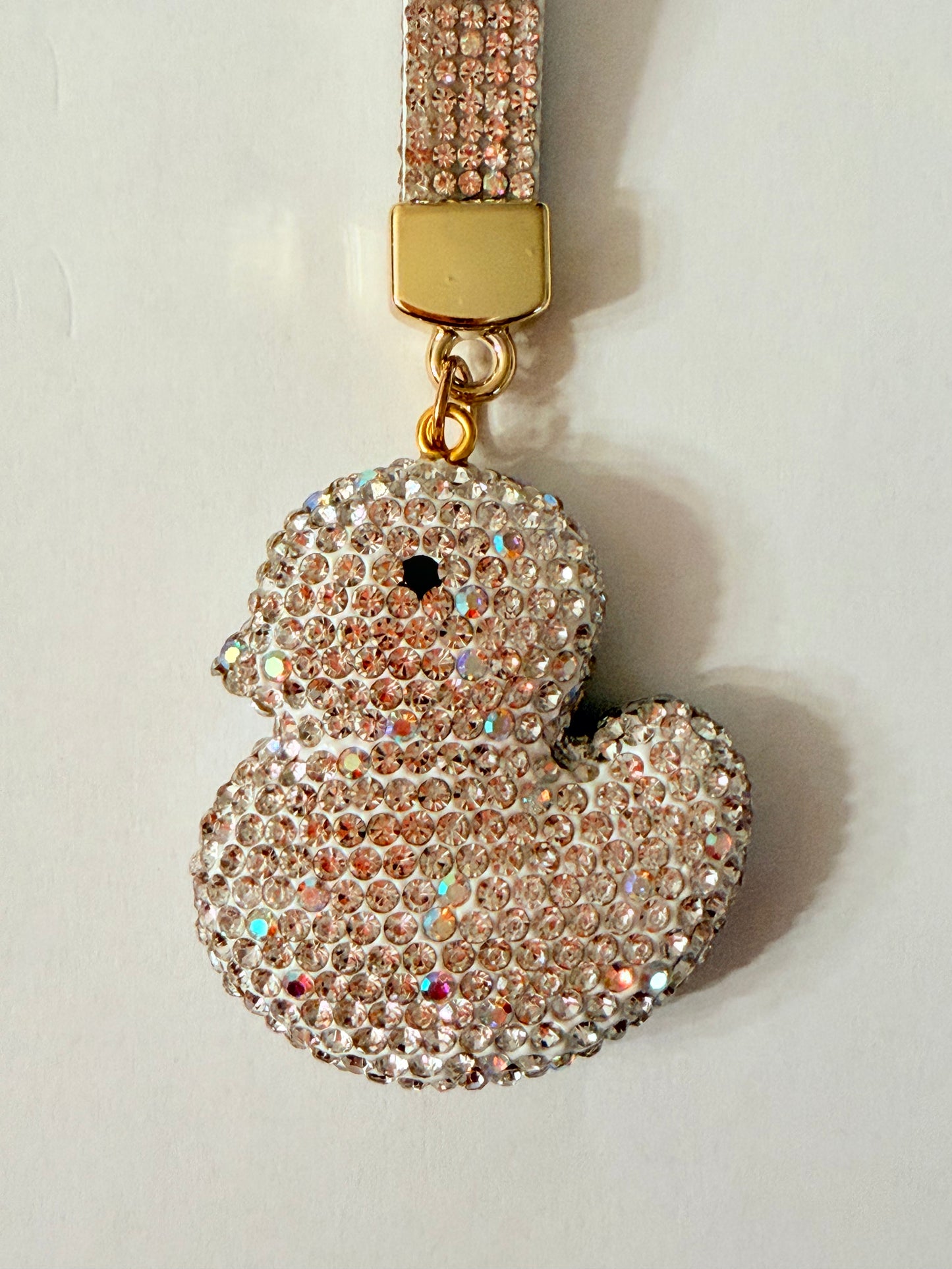 Bling Rhinestone Strap Keychains