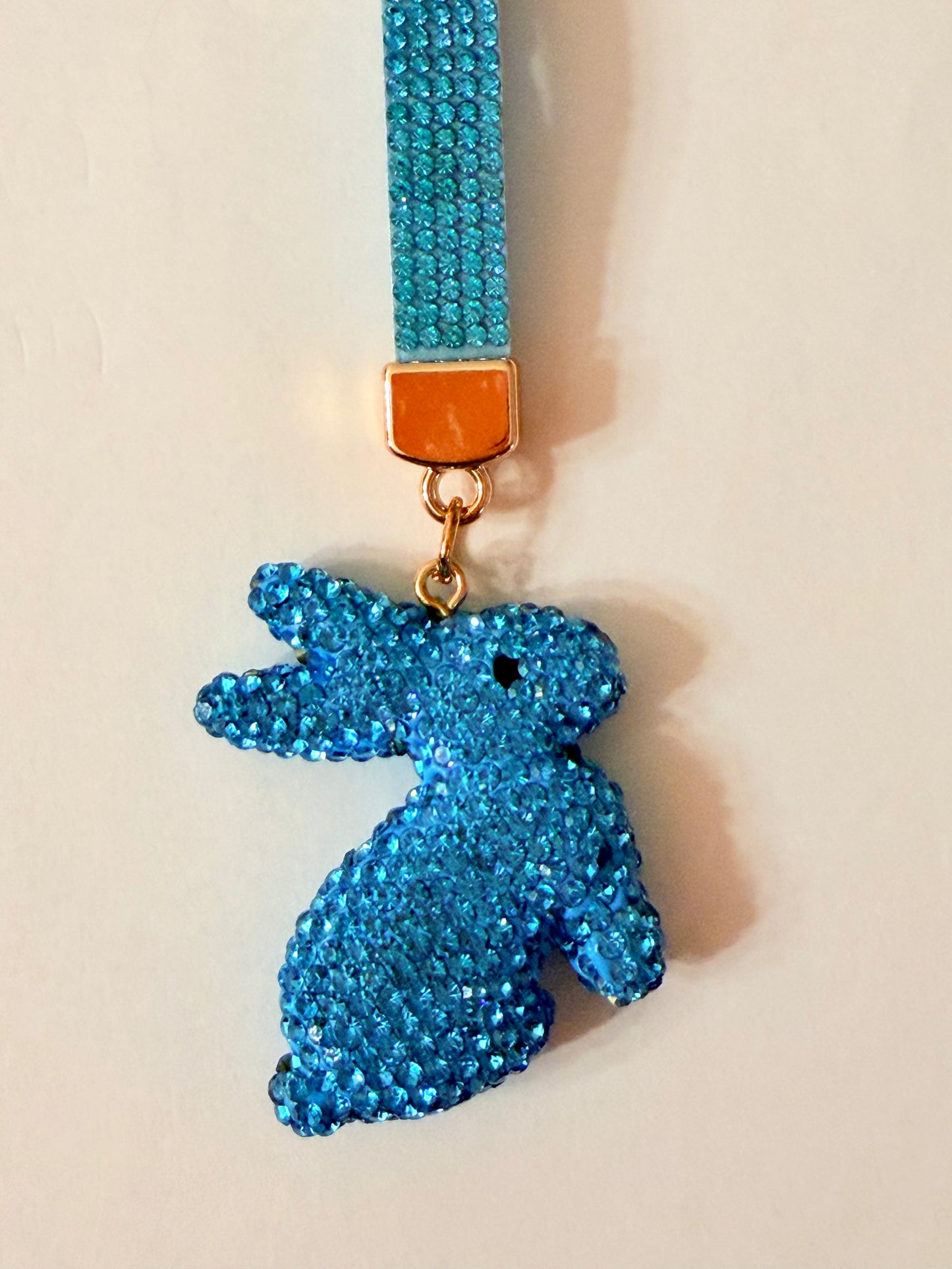 Bling Rhinestone Strap Keychains