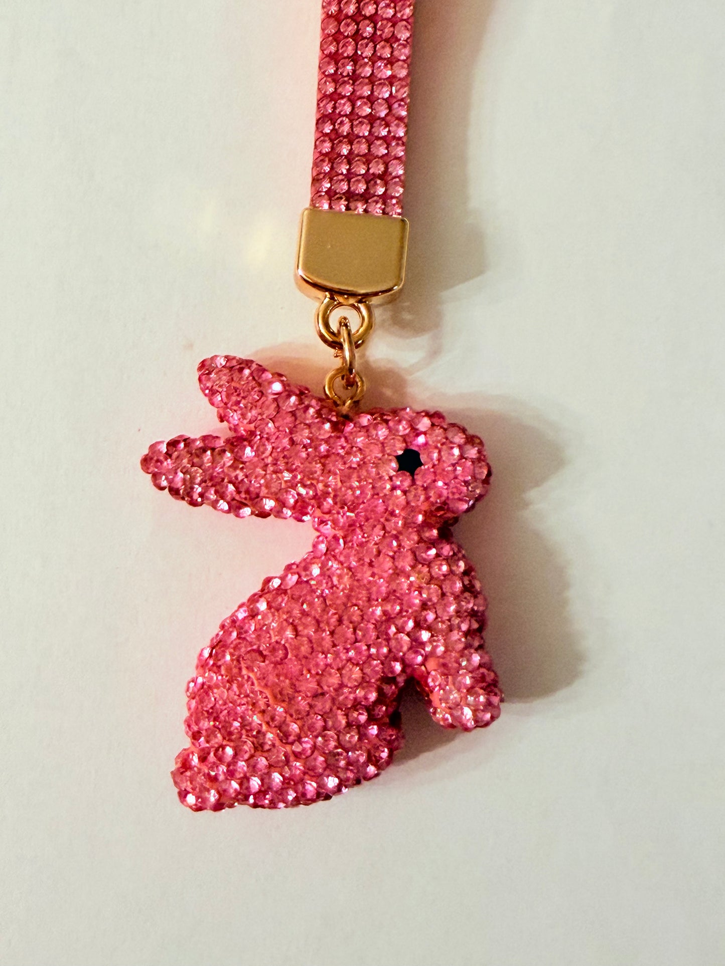 Bling Rhinestone Strap Keychains