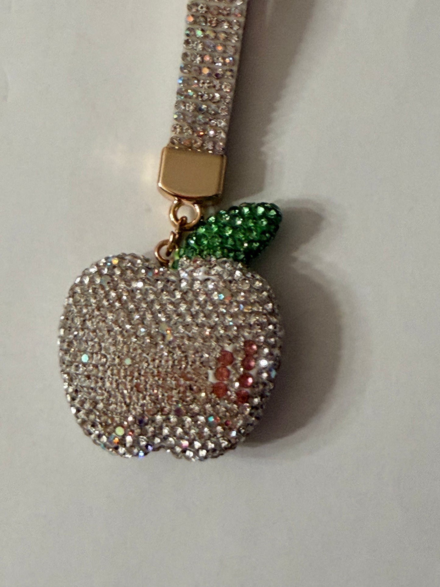Bling Rhinestone Strap Keychains