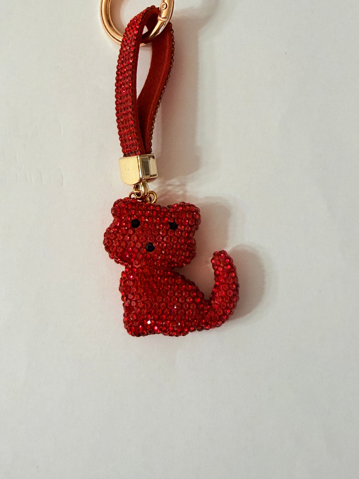Bling Rhinestone Strap Keychains