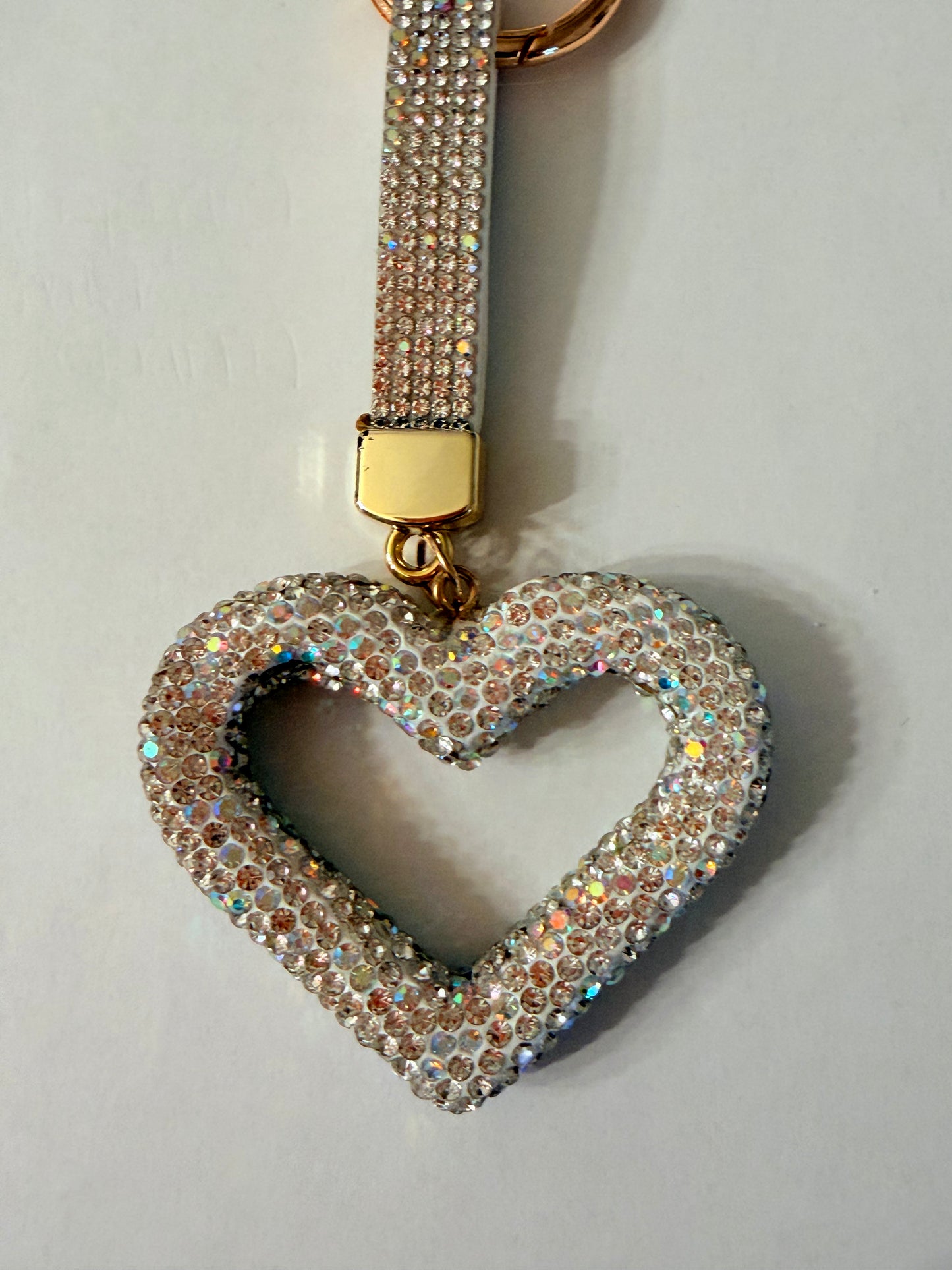 Bling Rhinestone Strap Keychains