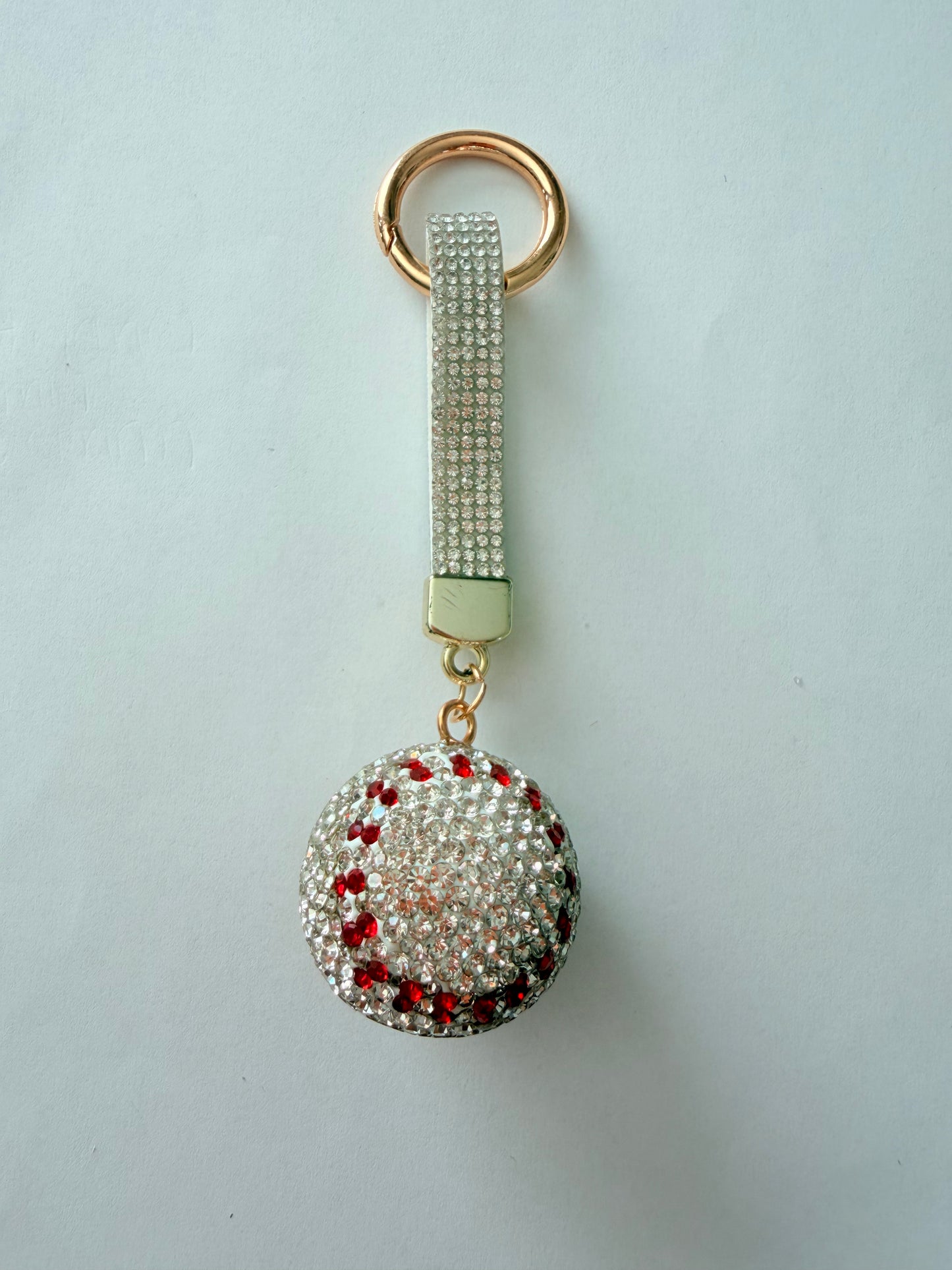 Bling Rhinestone Strap Keychains