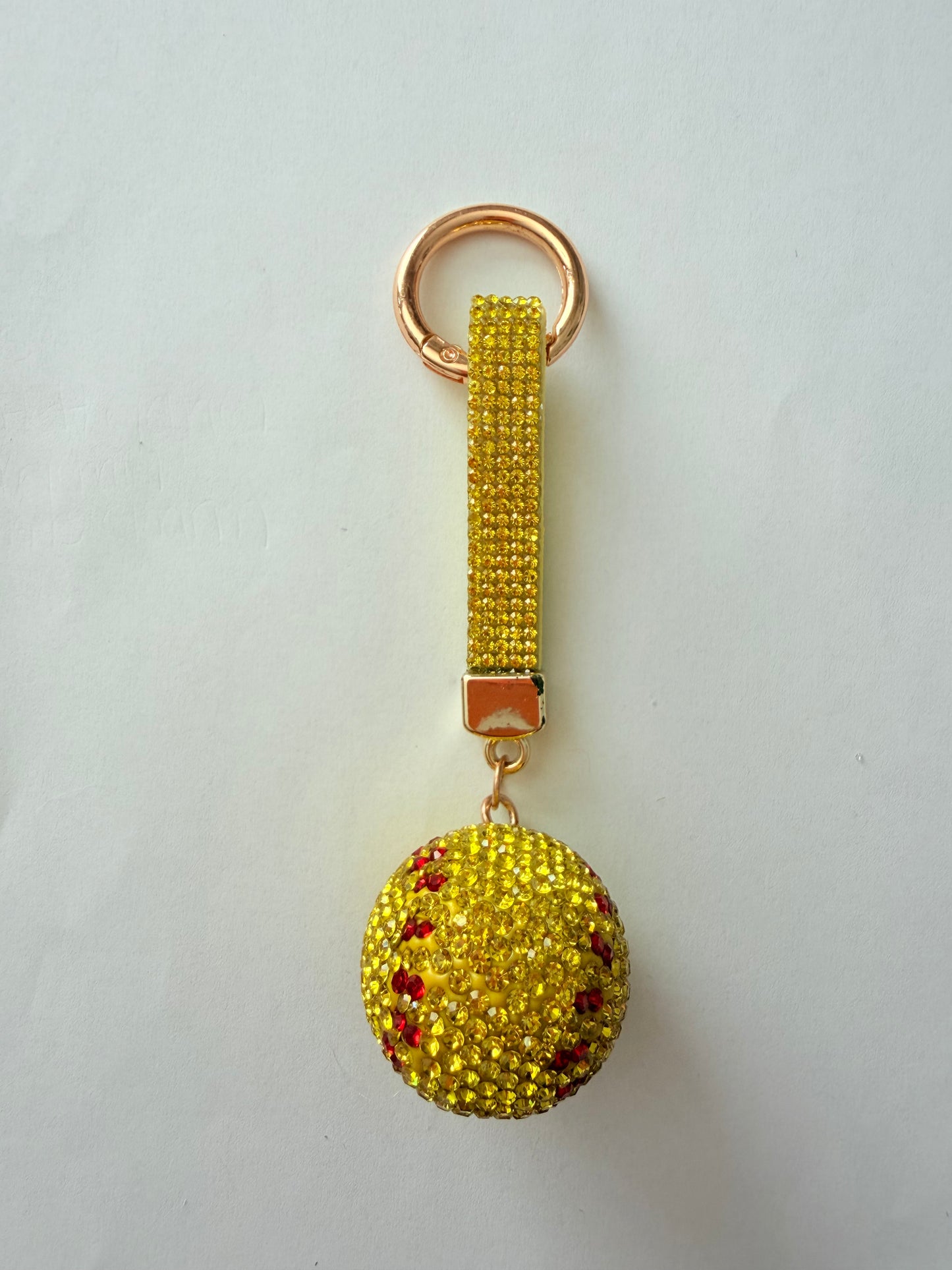 Bling Rhinestone Strap Keychains