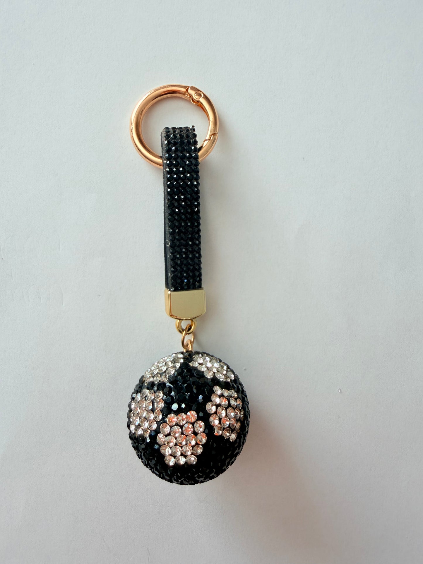 Bling Rhinestone Strap Keychains