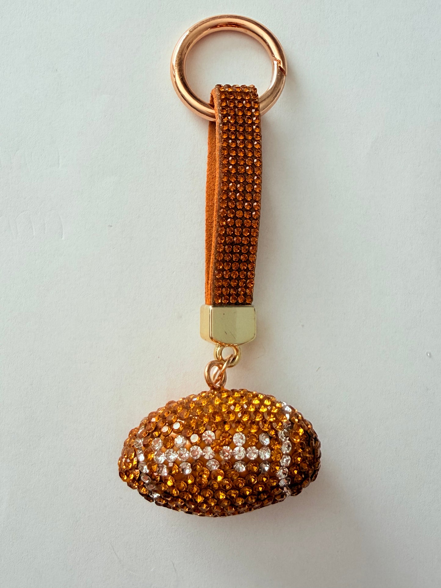 Bling Rhinestone Strap Keychains