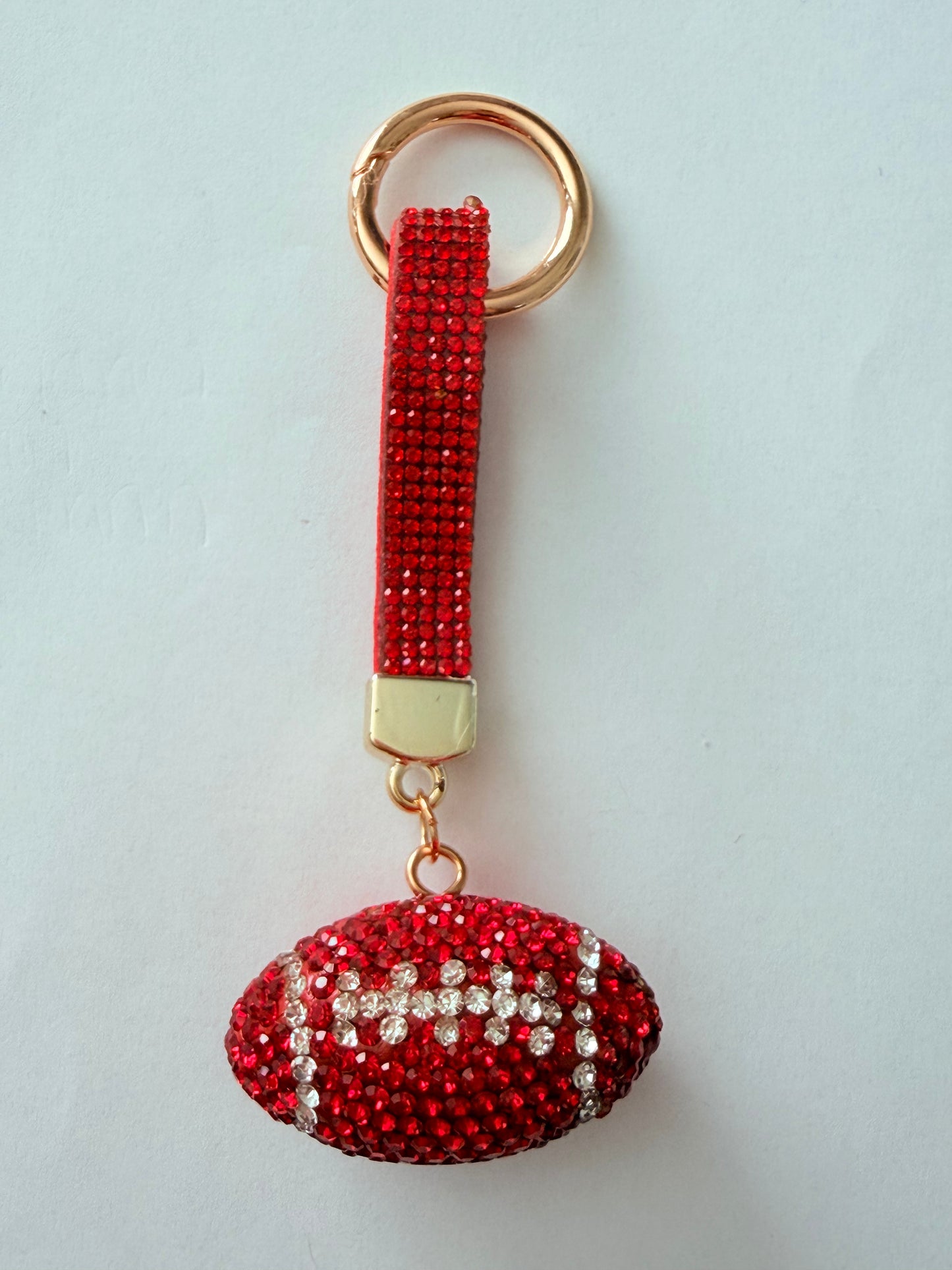 Bling Rhinestone Strap Keychains