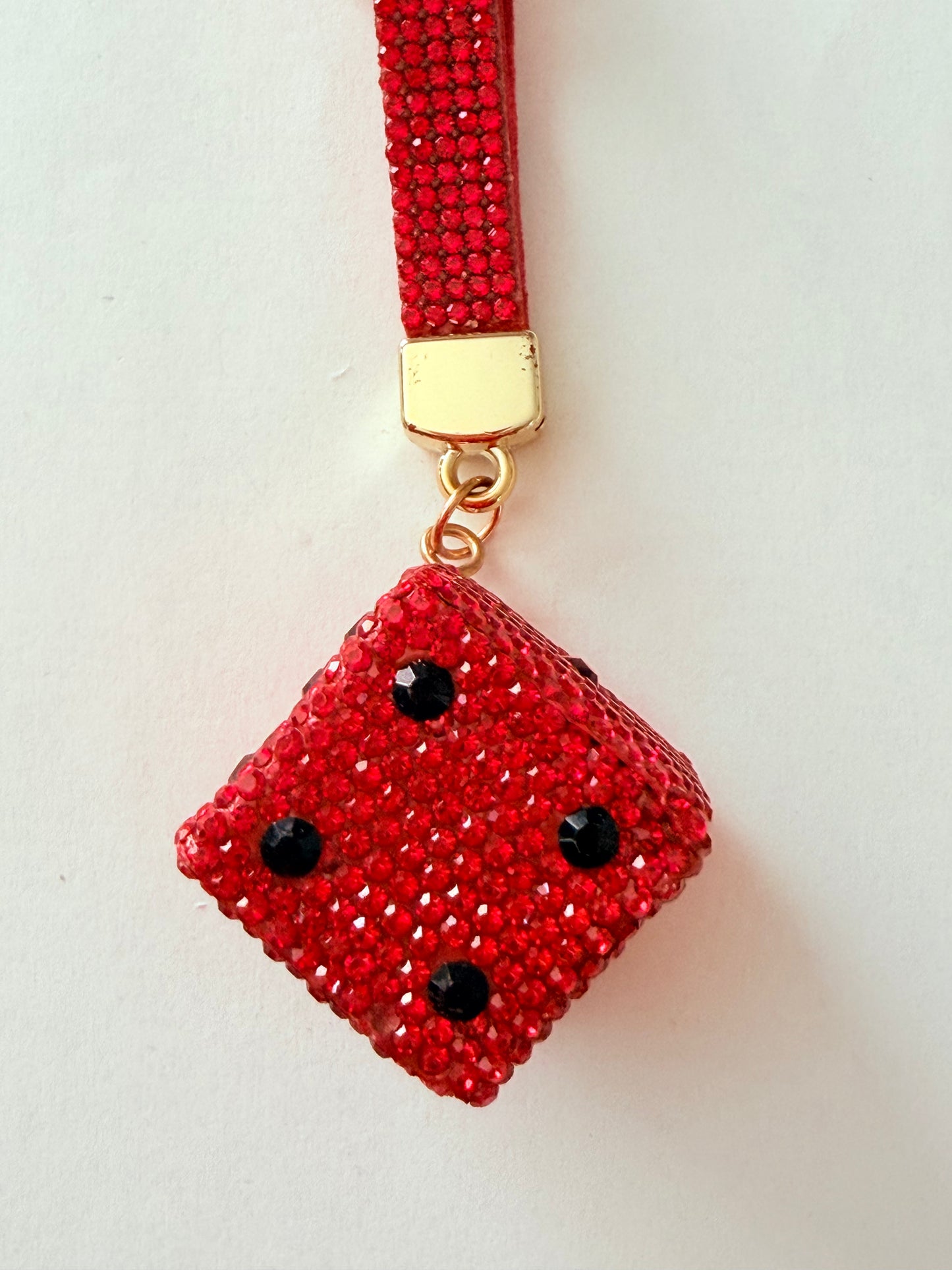Bling Rhinestone Strap Keychains