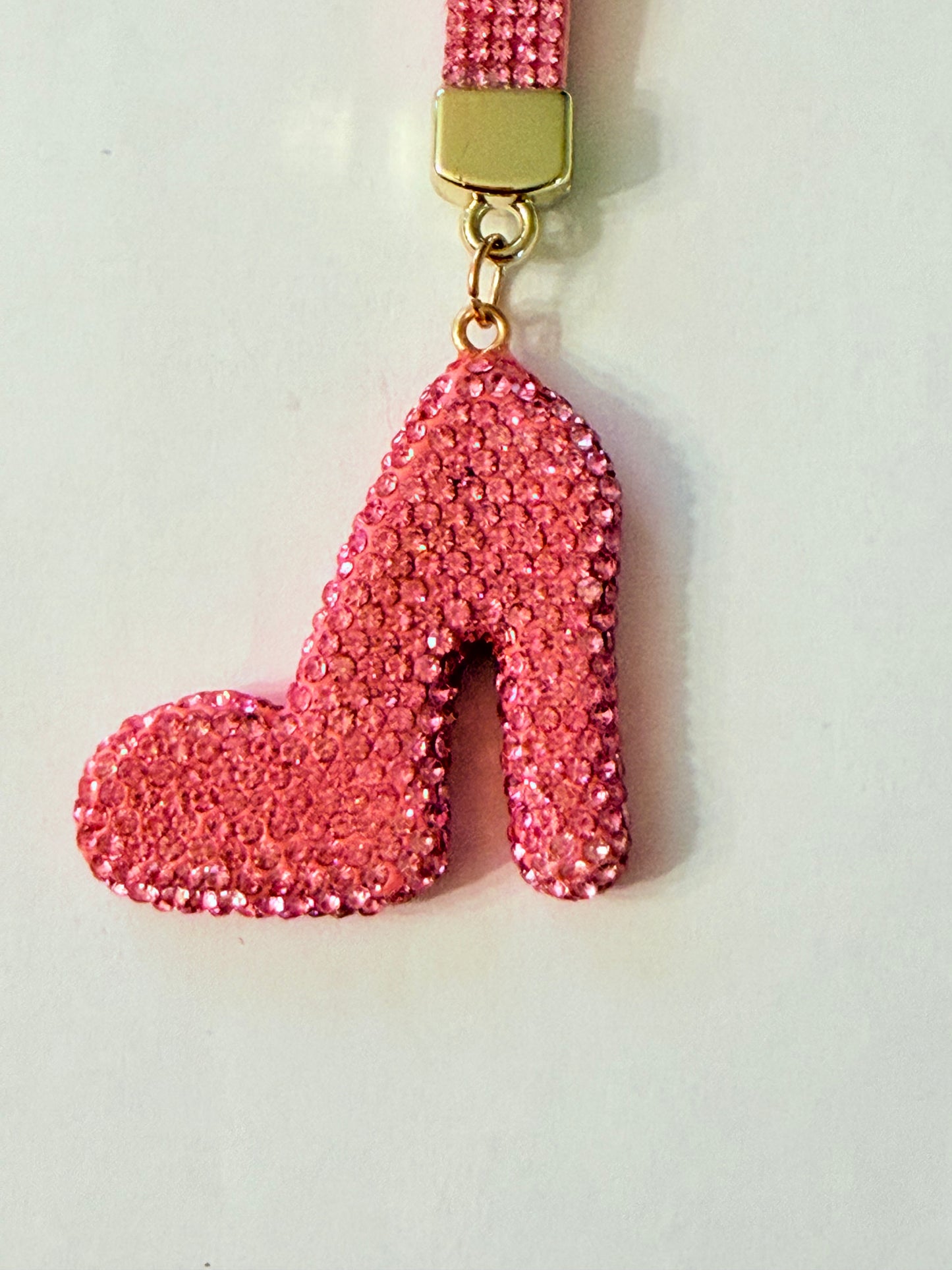 Bling Rhinestone Strap Keychains