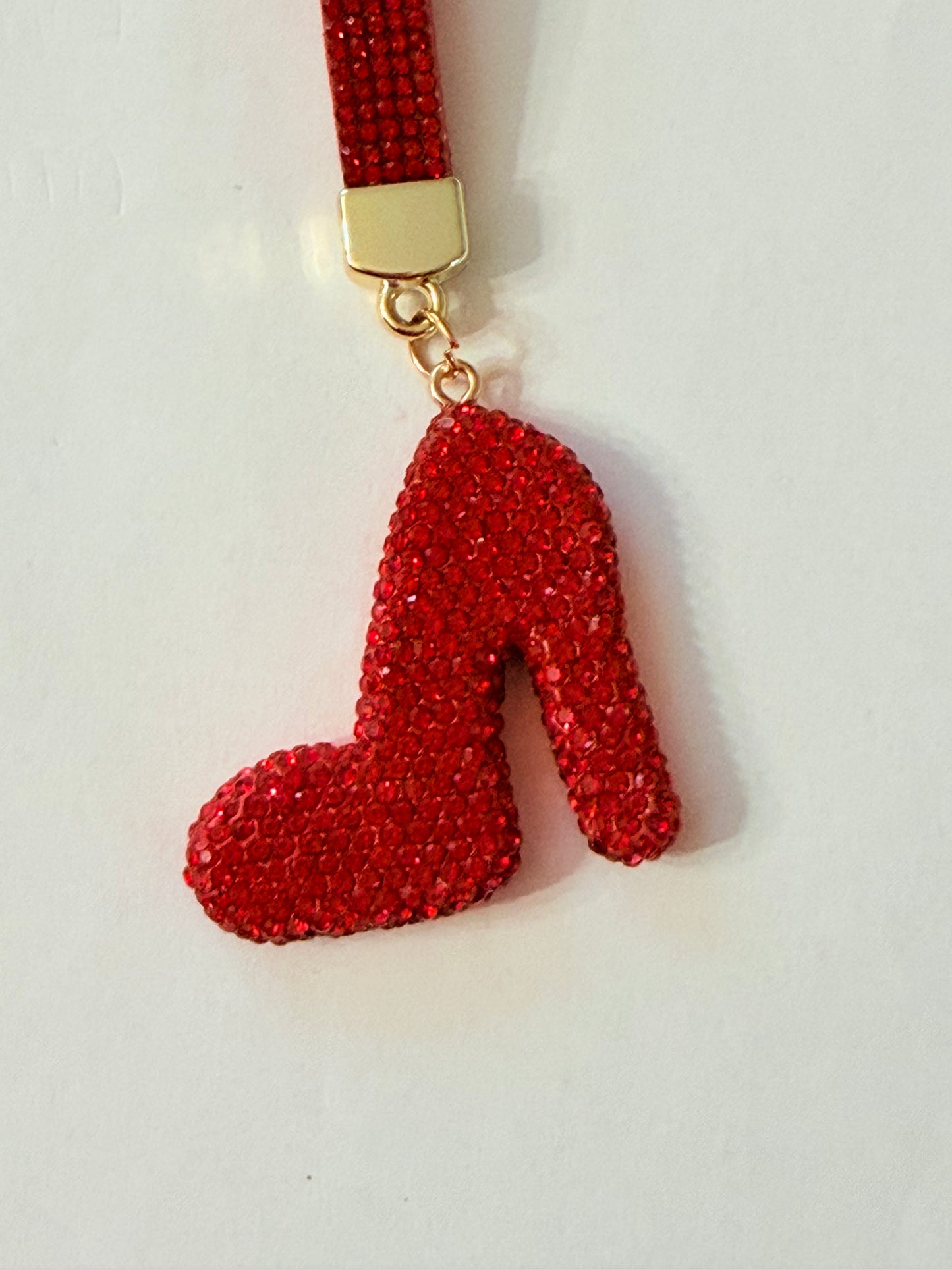 Bling Rhinestone Strap Keychains