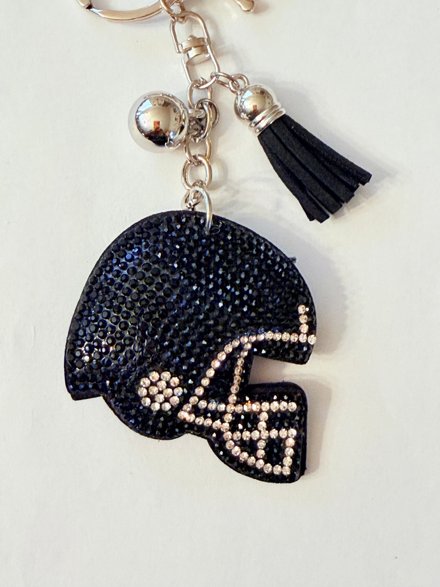 Soft Plush Bling Keychains