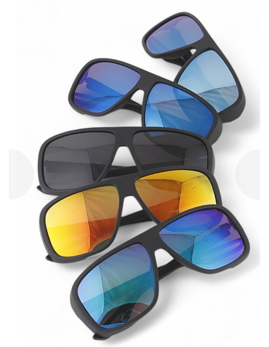 Bold Reflex™ Sport Shades – Multicolor Mirror Lens Collection