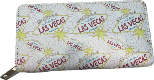 Las Vegas Sparkle Full-Size Zipper Wallet