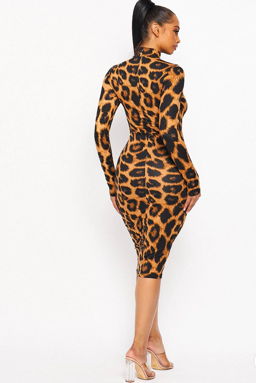 Wild Intentions Midi Dress